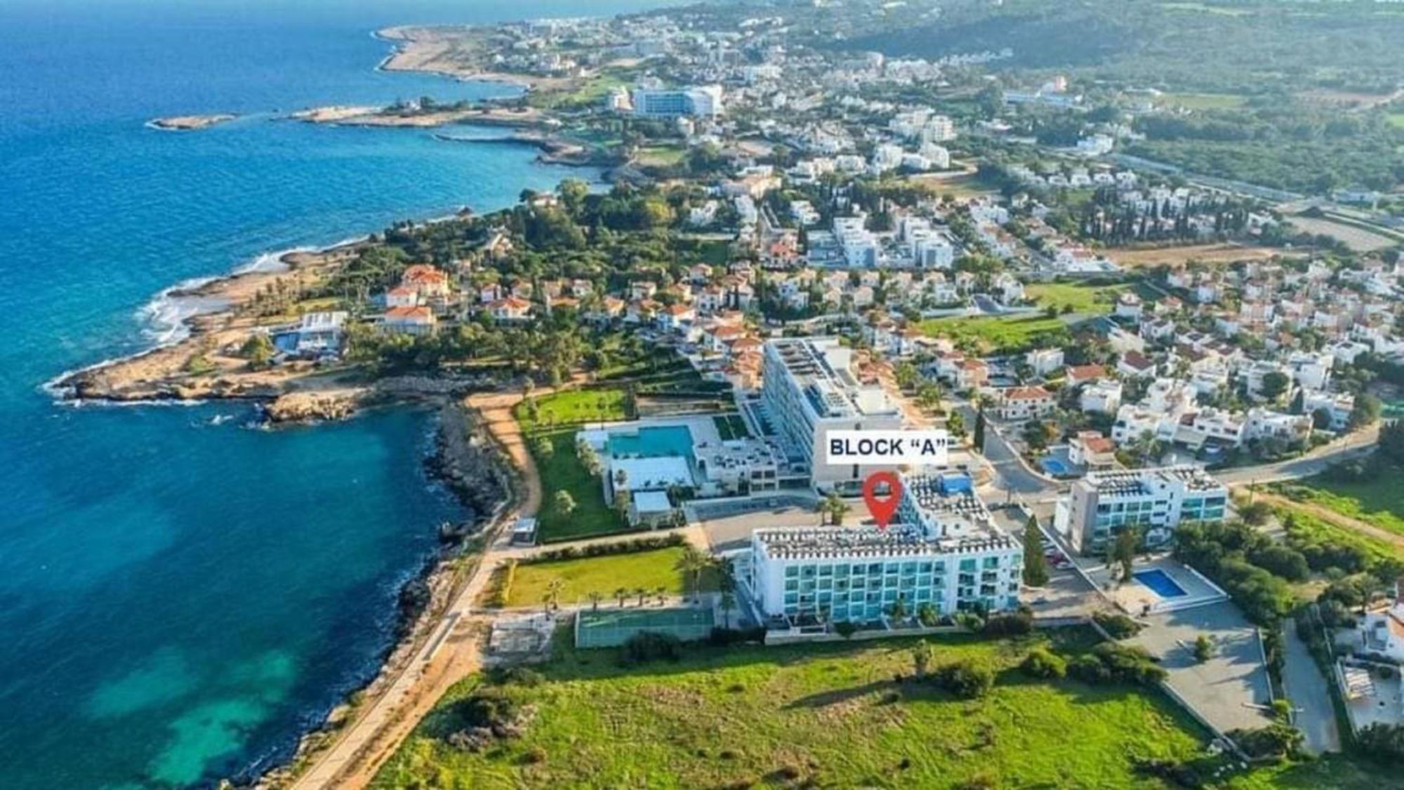 Calypso - Coralli Beachfront Apartment Protaras Zewnętrze zdjęcie